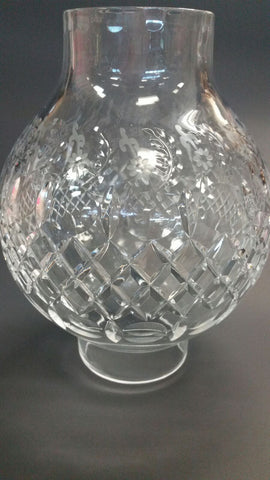 ROGASKA cut glass globe - O'Rourke crystal awards & gifts abp cut glass