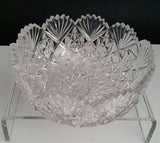 Cut glass ABP bowl blown blank Antique - O'Rourke crystal awards & gifts abp cut glass