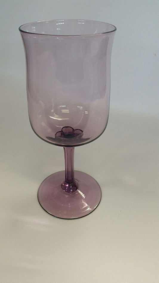 Lenox Amathest wine glass Lilac Mist - O'Rourke crystal awards & gifts abp cut glass