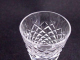 Signed Waterford glass Hand Cut  liquor Alana pattern Irish Crystal - O'Rourke crystal awards & gifts abp cut glass